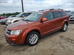 Salvage cars for sale from Copart Woodhaven, MI: 2013 Dodge Journey SXT