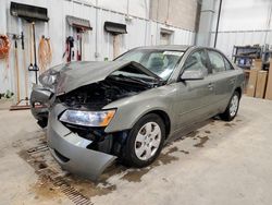 Salvage cars for sale from Copart Mcfarland, WI: 2008 Hyundai Sonata GLS