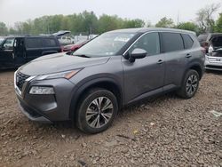 Salvage cars for sale at Chalfont, PA auction: 2021 Nissan Rogue SV