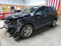 Salvage cars for sale at Kincheloe, MI auction: 2013 Ford Explorer XLT