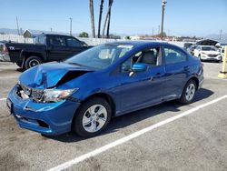 Salvage cars for sale from Copart Van Nuys, CA: 2014 Honda Civic LX