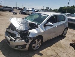 Salvage cars for sale at Oklahoma City, OK auction: 2015 Chevrolet Sonic LTZ