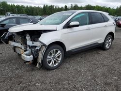 Salvage cars for sale from Copart Bowmanville, ON: 2017 Ford Edge SEL