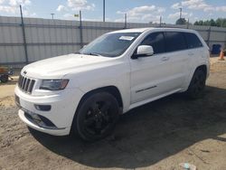 Jeep Grand Cherokee Overland salvage cars for sale: 2015 Jeep Grand Cherokee Overland