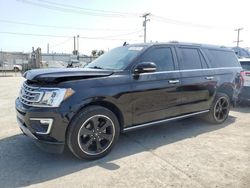 Salvage cars for sale from Copart Los Angeles, CA: 2020 Ford Expedition Max Limited