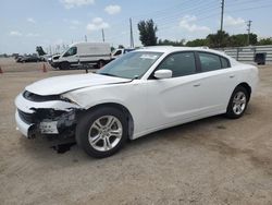 Salvage cars for sale from Copart Miami, FL: 2021 Dodge Charger SXT