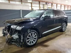 Salvage cars for sale at Columbia Station, OH auction: 2018 Audi Q7 Prestige