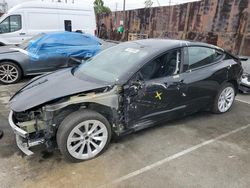 Salvage cars for sale from Copart Wilmington, CA: 2022 Tesla Model 3