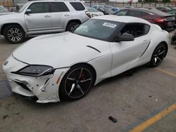 Salvage cars for sale at Los Angeles, CA auction: 2021 Toyota Supra Base