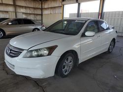 Salvage cars for sale from Copart Phoenix, AZ: 2012 Honda Accord LXP