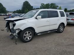Salvage cars for sale from Copart Finksburg, MD: 2009 Honda Pilot Touring