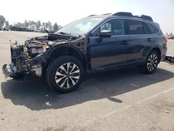 Salvage cars for sale from Copart Rancho Cucamonga, CA: 2016 Subaru Outback 2.5I Limited