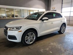 Salvage cars for sale at Sandston, VA auction: 2018 Audi Q5 Premium Plus