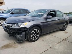 2017 Honda Accord EX en venta en Grand Prairie, TX