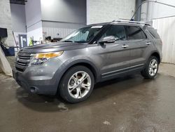 Salvage cars for sale at Ham Lake, MN auction: 2011 Ford Explorer Limited