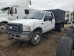 Salvage trucks for sale at Elgin, IL auction: 2007 Ford F350 Super Duty
