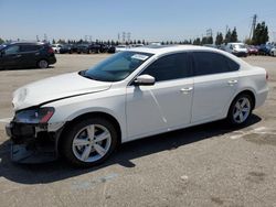 Salvage cars for sale at Rancho Cucamonga, CA auction: 2013 Volkswagen Passat SE