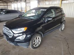 Vehiculos salvage en venta de Copart Phoenix, AZ: 2019 Ford Ecosport SE