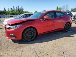 Mazda salvage cars for sale: 2015 Mazda 3 Touring