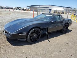 Salvage cars for sale at San Diego, CA auction: 1990 Chevrolet Corvette