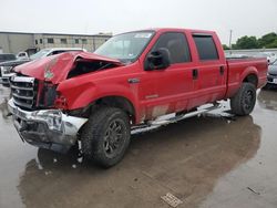 Salvage cars for sale from Copart Wilmer, TX: 2003 Ford F250 Super Duty