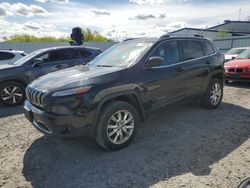 Salvage cars for sale at Albany, NY auction: 2014 Jeep Cherokee Limited