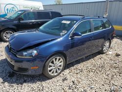 Salvage cars for sale from Copart Franklin, WI: 2014 Volkswagen Jetta TDI