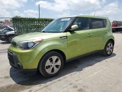 Salvage cars for sale from Copart Orlando, FL: 2016 KIA Soul