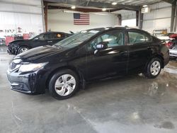 Salvage cars for sale at Greenwood, NE auction: 2013 Honda Civic LX
