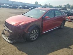 Salvage cars for sale from Copart New Britain, CT: 2017 Hyundai Sonata Sport