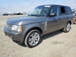 Land Rover Range Rover Supercharged salvage cars for sale: 2009 Land Rover Range Rover Supercharged