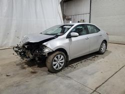 Salvage cars for sale at Central Square, NY auction: 2015 Toyota Corolla L