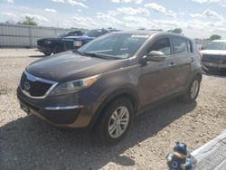 Salvage cars for sale from Copart Kansas City, KS: 2011 KIA Sportage LX