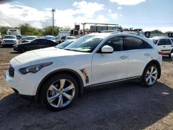 Salvage cars for sale from Copart Kapolei, HI: 2009 Infiniti FX50