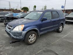 Salvage cars for sale from Copart Wilmington, CA: 2004 Honda CR-V EX