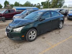 Salvage cars for sale at Wichita, KS auction: 2014 Chevrolet Cruze LT