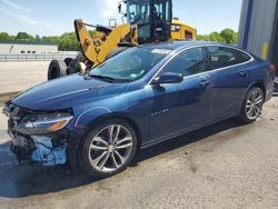 Salvage cars for sale at Assonet, MA auction: 2022 Chevrolet Malibu LT