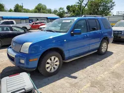 Salvage cars for sale at Wichita, KS auction: 2010 Mercury Mountaineer Luxury