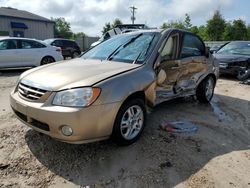 Salvage cars for sale from Copart Midway, FL: 2004 KIA Spectra LX