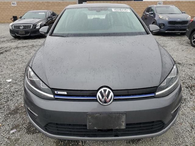 2019 Volkswagen E-GOLF SE