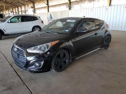 Salvage cars for sale from Copart Phoenix, AZ: 2015 Hyundai Veloster Turbo