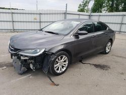 Salvage cars for sale at Dunn, NC auction: 2015 Chrysler 200 Limited