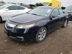 Salvage cars for sale at Elgin, IL auction: 2012 Acura TL