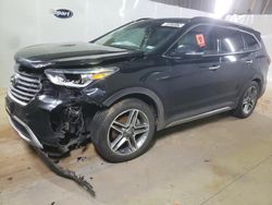 Salvage cars for sale at Longview, TX auction: 2018 Hyundai Santa FE SE Ultimate