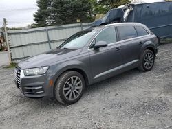 Salvage cars for sale from Copart Albany, NY: 2018 Audi Q7 Premium Plus