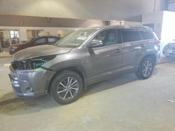 Salvage cars for sale at Sandston, VA auction: 2018 Toyota Highlander SE