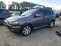 Salvage cars for sale from Copart Spartanburg, SC: 2011 Mitsubishi Outlander SE