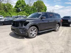 Salvage cars for sale from Copart Marlboro, NY: 2022 Ford Expedition Max XLT