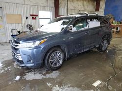 2019 Toyota Highlander Hybrid en venta en Helena, MT