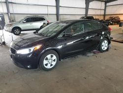 KIA Forte lx salvage cars for sale: 2017 KIA Forte LX